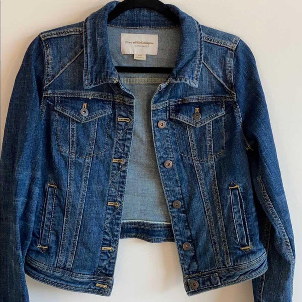 Anthropologie Pilcro & the Letterpress Jean Jacket